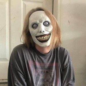 Evil Smiling Faces Mask