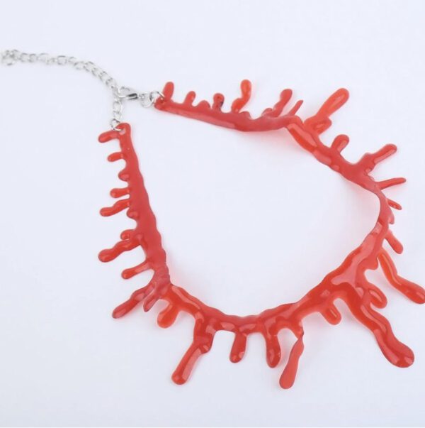 Blood Drops Necklace