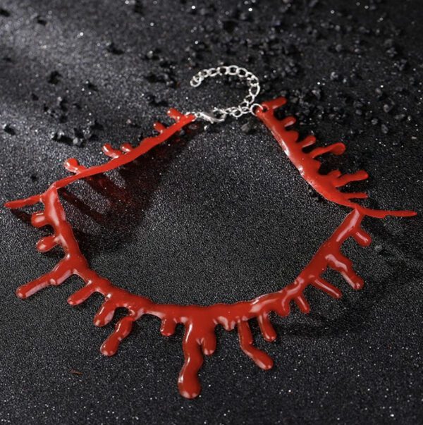 Blood Drops Necklace