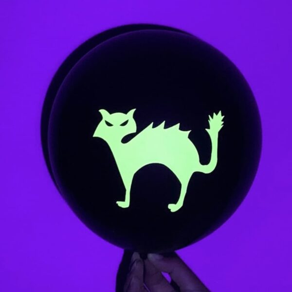 Blacklight balloons