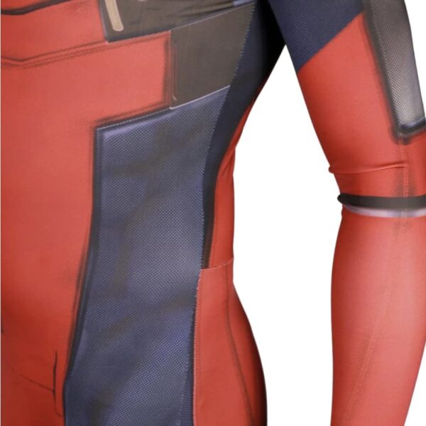 deadpool costume closeup