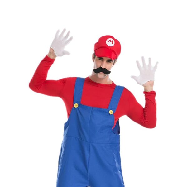 Funny Peach and Mario Costume For Couples