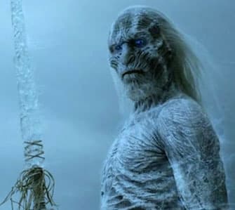 White walker mask