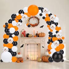 halloween balloon decor