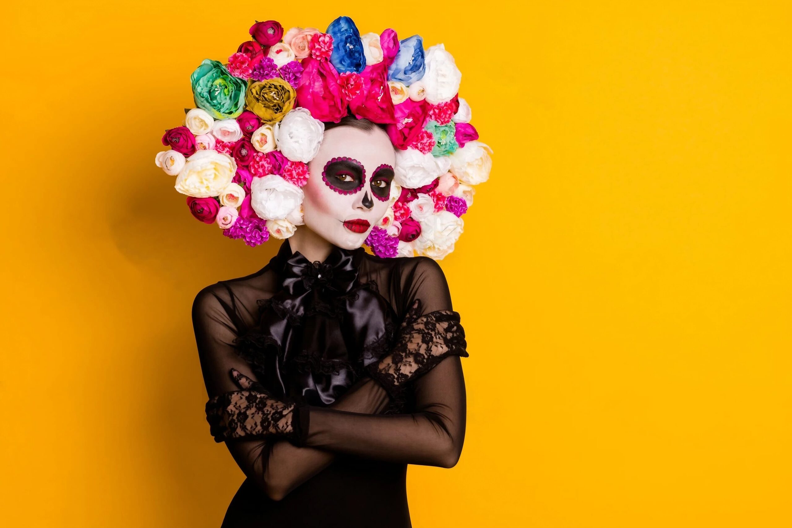 El Día de los Muertos: Exploring the Celebrations - eldiadelosmuertoswoman clipdrop enhance scaled