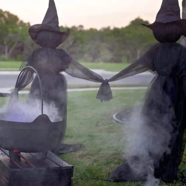 Lighted Witches