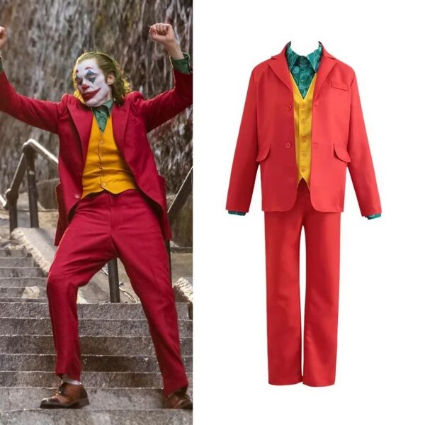 The Joker red costume, The Joker costume tenebrisque.com